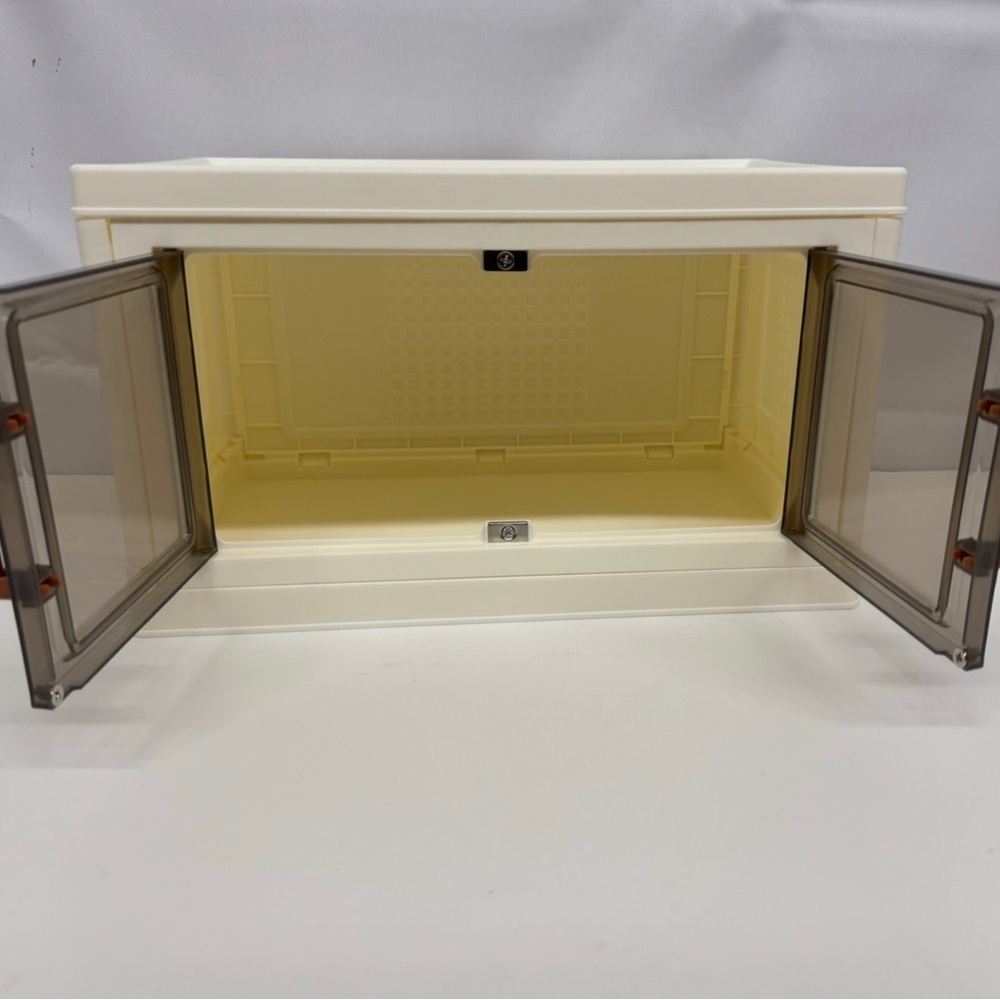 Plastic Storage Container, With Doors - Picture 4 of 11